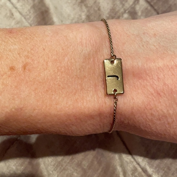 Initial “j” Bolo bracelet - Picture 3 of 4